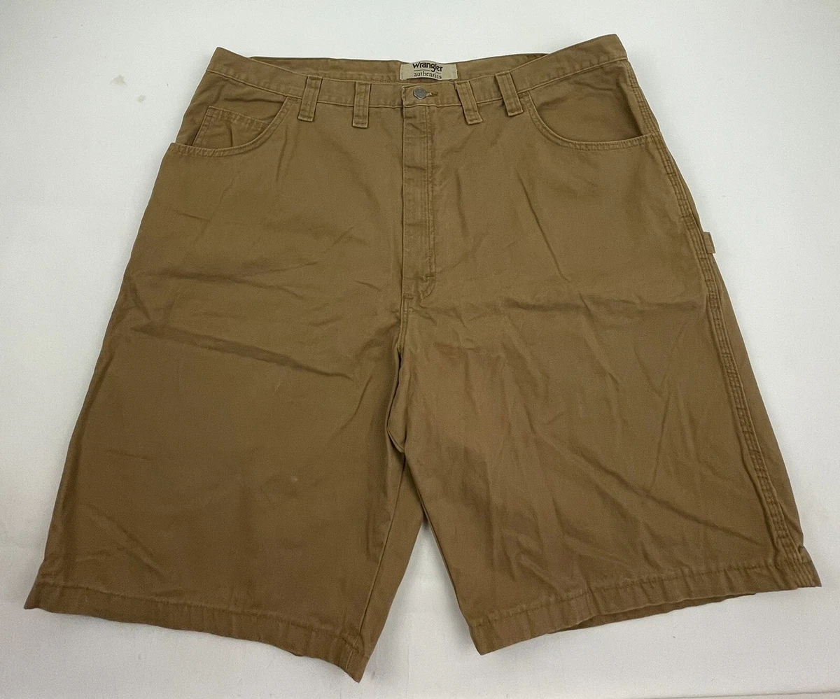 Wrangler khaki carpenter shorts sales