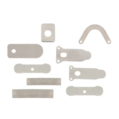 10pcs Silent Oil Air-Compressor Pump Head Valve Plates Belt Piston Machine
