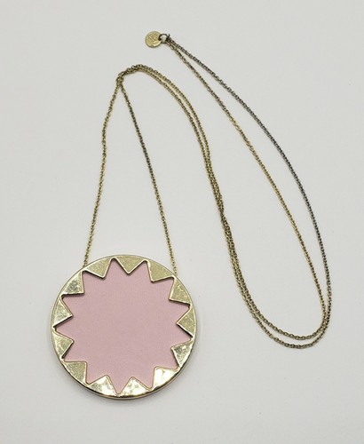 Harlow Gold Plated Pink Leather 