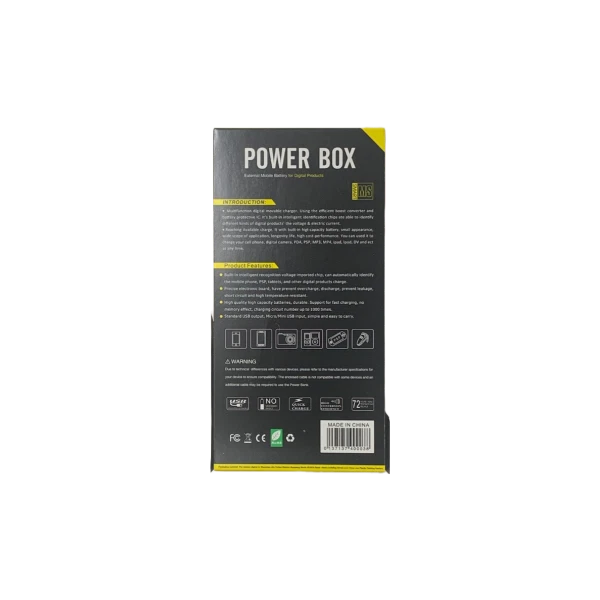 Power Bank 12000mAh Slim Portable External Back up Battery For Cell Phone