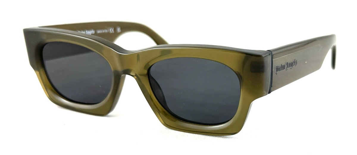 Palm Angels IMPERIAL Sunglasses 5007 Green acetate Oval Palm Angels Claire Cat-Eye Acetate Sunglasses | Neiman Marcus main image 3