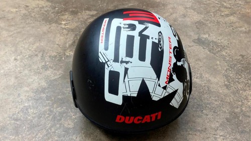 Nolan N30 Helmet Ducati Monster Graphics Size L