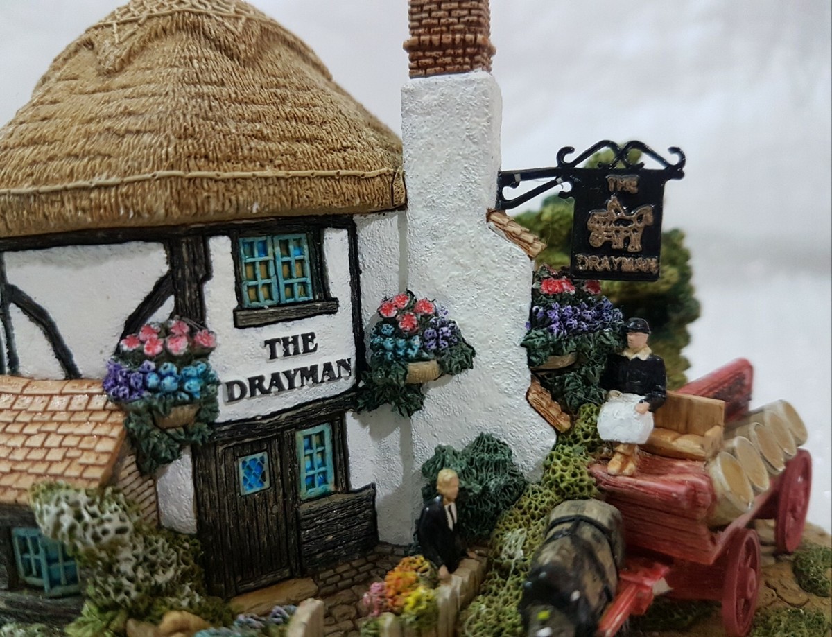 Lilliput Lane THE DRAYMAN 2000 #Rare Collectible *I combine