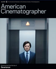 American Cinematographer Magazine July 2025 Severance Black Mirror Doctor Who