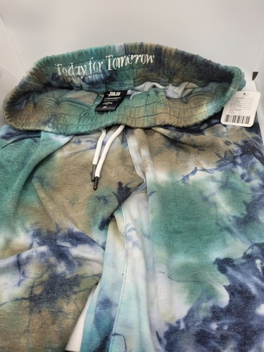 Publish Today for Tomorrow Tie Dye Drawstring Stretch Waist Shorts Size 32 NWT - Picture 7 of 8