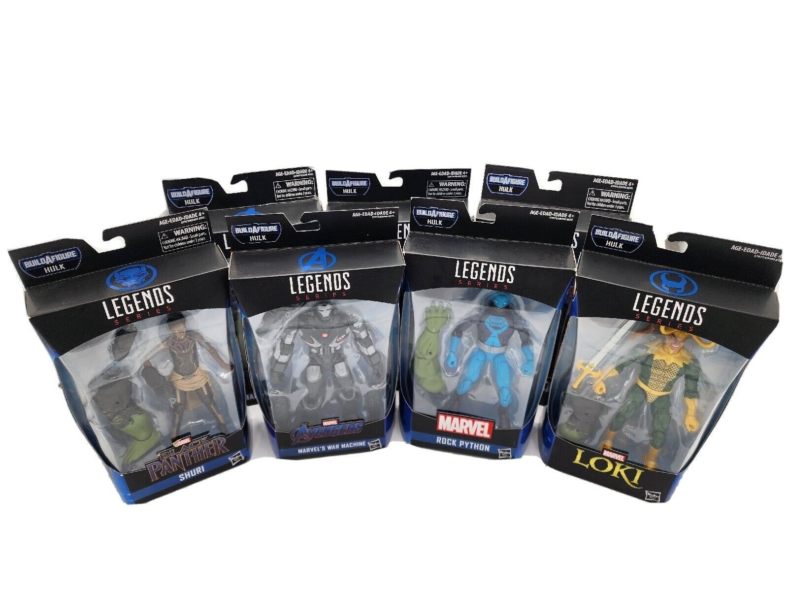 Avengers: Endgame Marvel Legends Wave 2 Set of 7 Figures (Hulk BAF)