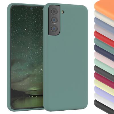 EAZY für Samsung Galaxy S21 Plus 5G Hülle Silikon Schutzhülle Premium Bumper
