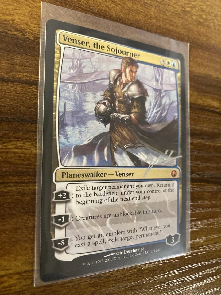MTG✨Signed VENSER, THE SOJOURNER Artist Proof w/SKETCH✨SO-Mirrodin MINT Mythic - Image 4 of 4