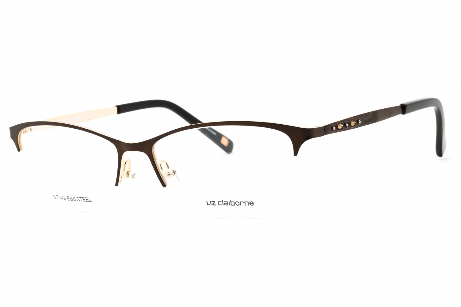 Женские очки LIZ CLAIBORNE LC654-UFM-56, размер 56 мм, 16 мм, 140 мм, коричневого цвета