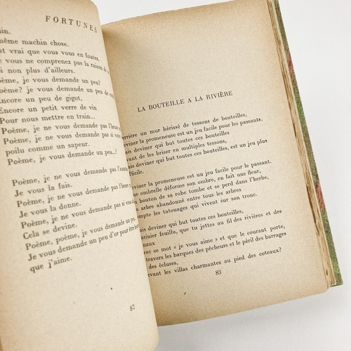 ROBERT DESNOS : FORTUNES . ENVOI AUTOGRAPHE SIGNÉ À FOMBEURE . NRF, 1942 . EO - Photo 13/13