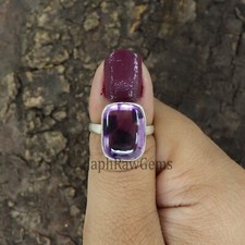 Natural Amethyst 925 Sterling Silver Jewelry Women Gift Ring Gift For Her