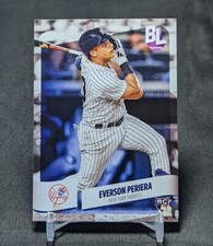 Everson Periera Rookie RC 2024 Topps Big League Card #120 New York Yankees