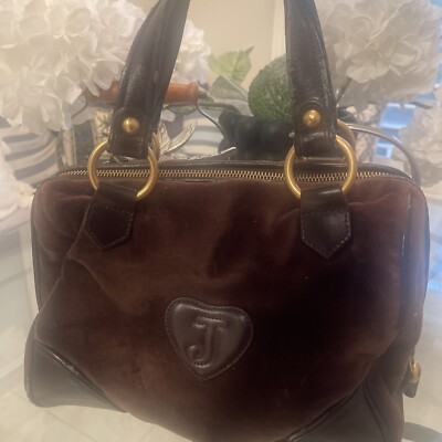Vintage Juicy Couture Royal Juicy Bowler Bag Purse Y2K | eBay