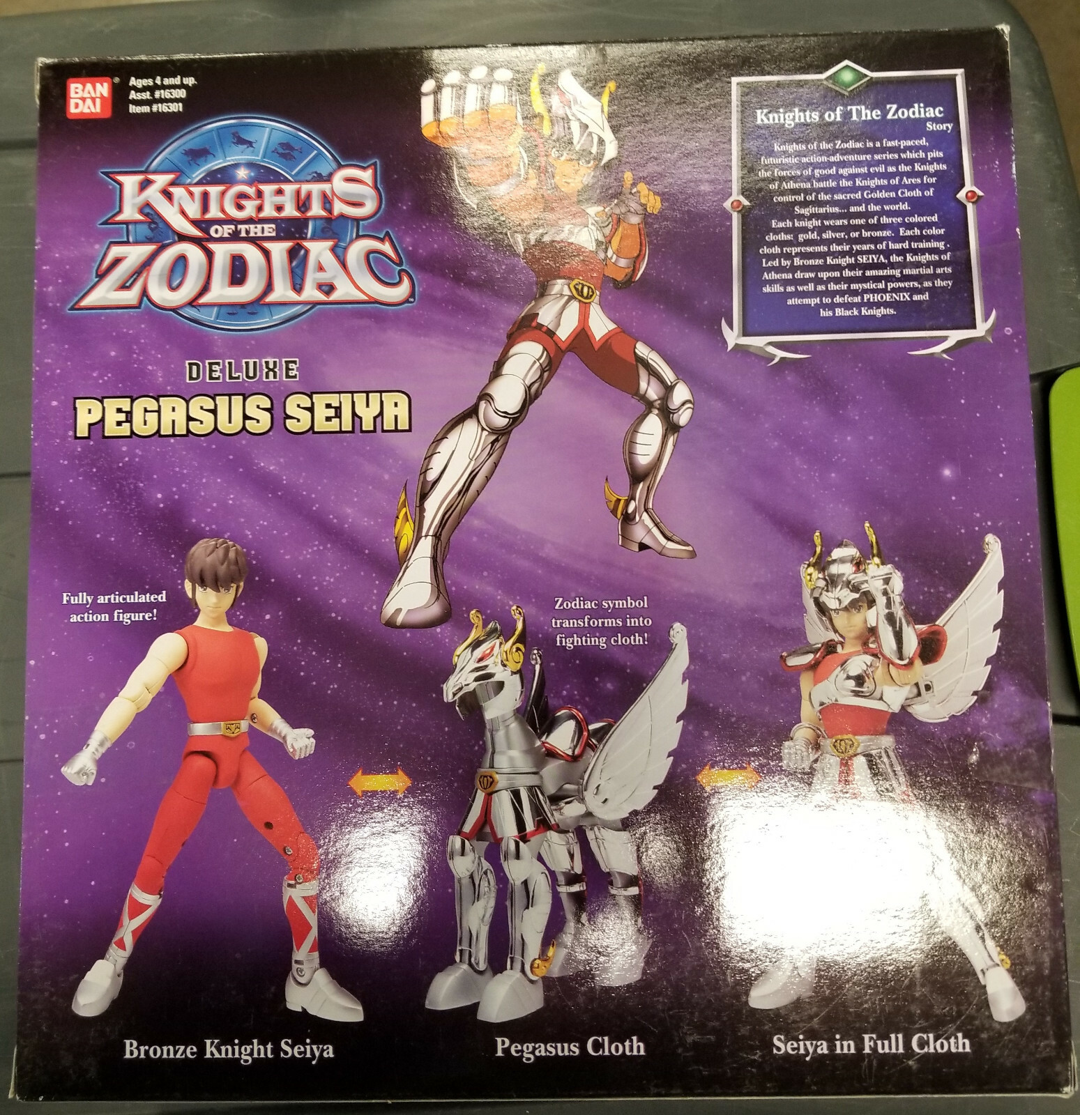 Figura Knights of the Zodiac: Saint Seiya Pegasus - Saint Seiya - Objecto  derivado - Compra filmes e DVD na