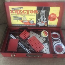 Vintage Gilbert Erector Engineer Set No. 6 1/2 INCOMPLETE READ Airplane Ride