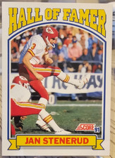 1991 Score Jan Stenerud #670 Chiefs