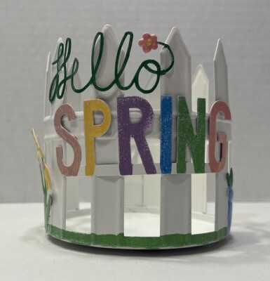 Kohl s Celebrate Easter Together Hello Spring Candle Holder For Glass Jar