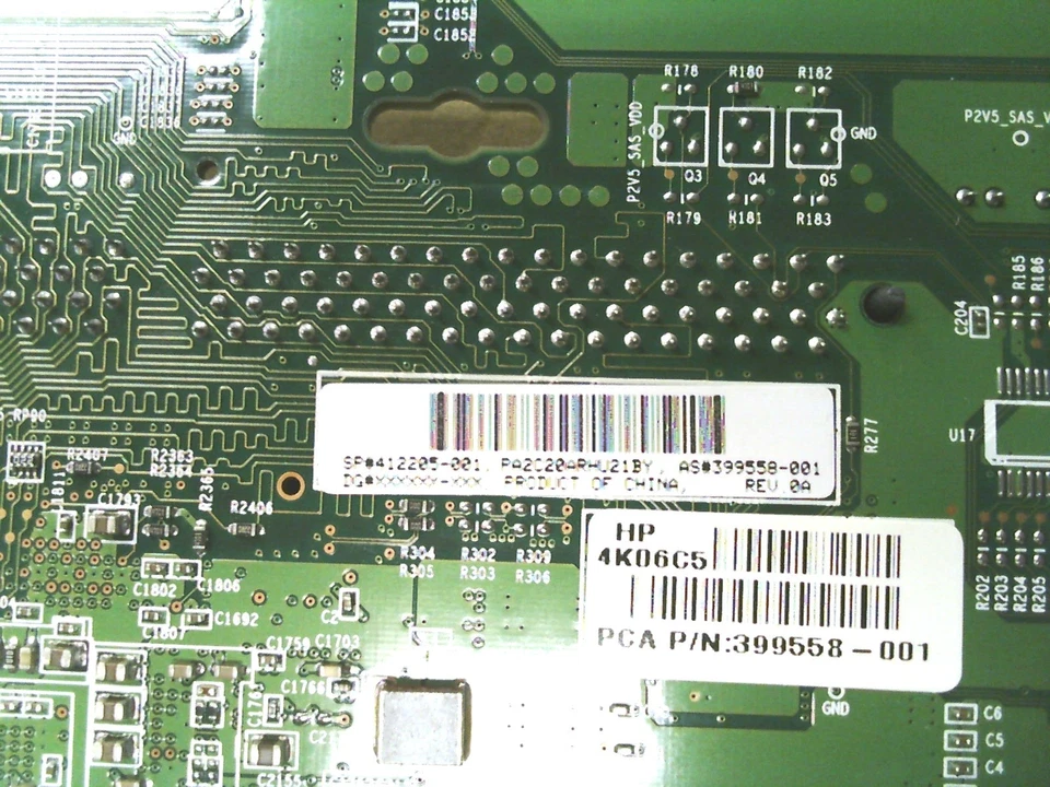 HP SMART ARRAY E200i SAS RAID CONTROLLER CARD 412205-001 128MB CACHE 413486-001 - Image 2 of 3