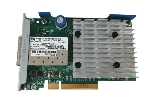 HPE Ethernet 10/25GB 2-Port FLR-SFP28 QL41401-A2G Converged Network A 867334-B21 - Bild 2 von 6