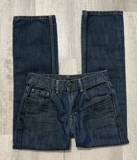 Levi's 514 Slim Straight Jeans Boys Blue Size 14R 27x27