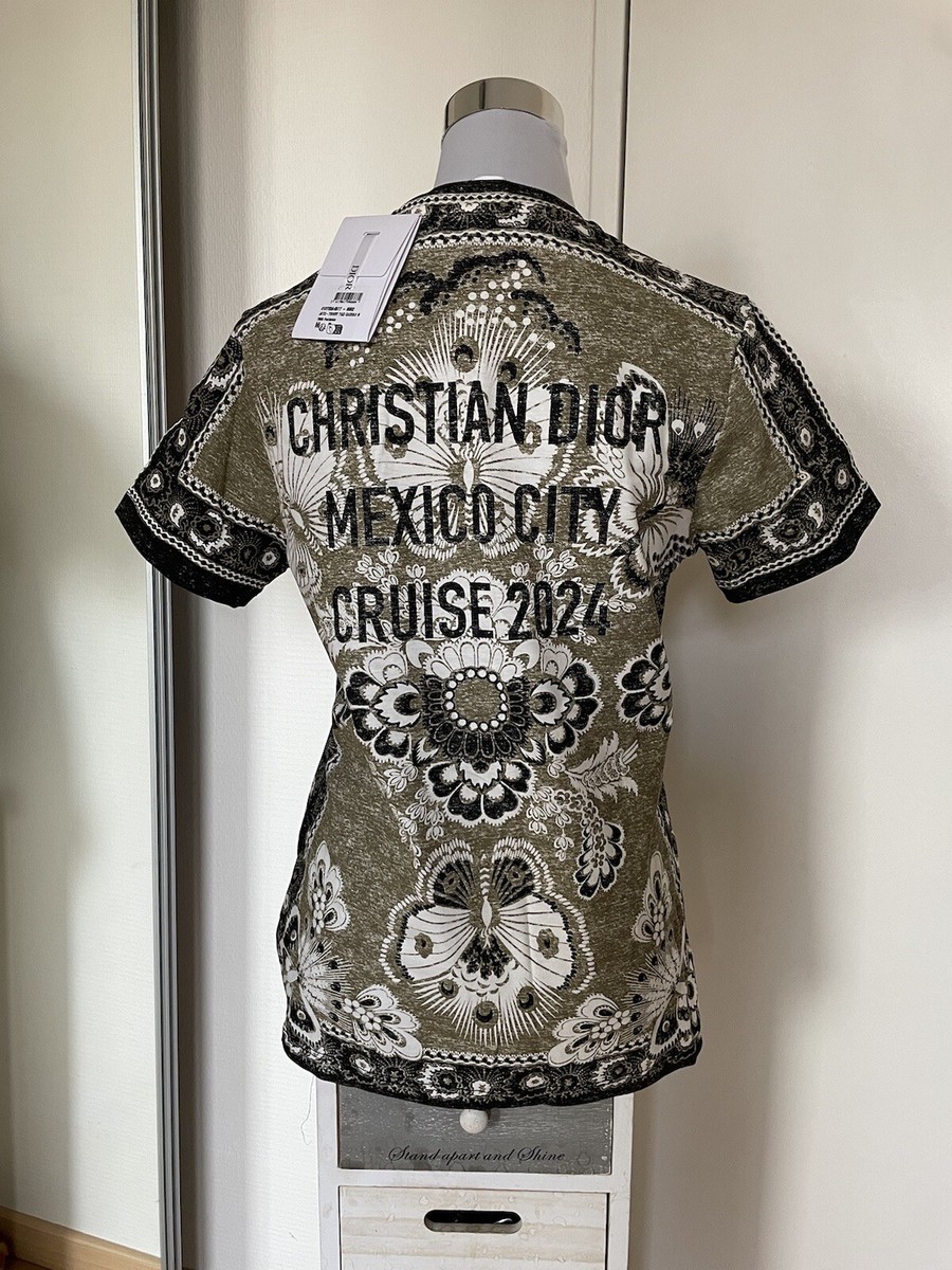 CHRISTIAN DIOR T-Shirt Cruise 2024. Mexico City Show Collection