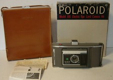 Vintage Polaroid J66 Electric Eye Land Camera Case  Original Case Box Paperwork