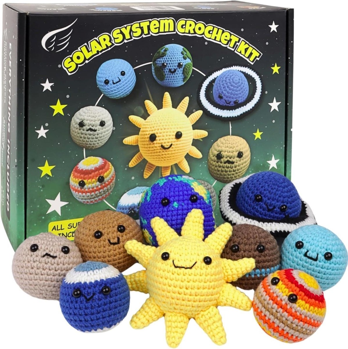 Solar System Crochet Kit Outer Space Activities Including All