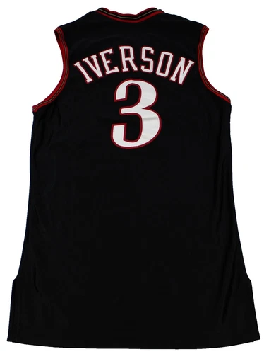 Allen Iverson Game Used NBA Memorabilia