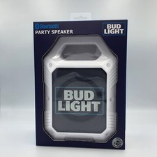 Bluetooth 5.0 party Speaker w/LED Light show/FM Radio. NIB.