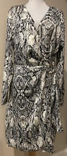 INTERNATIONAL CONCEPTS INC Womens Snakeprint Dress NWOT - Sz Large