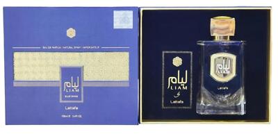 Lattafa Liam Blue Shine Eau De Parfum Spray 3.4 oz – Men's