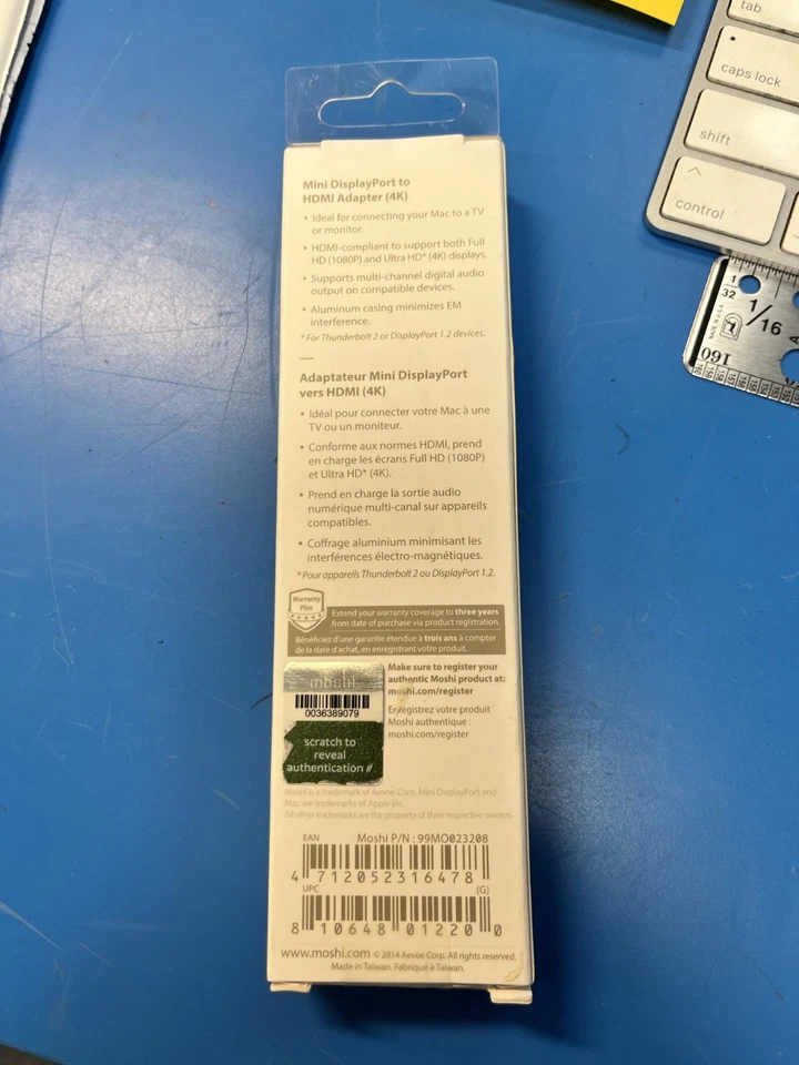 Moshi Mini Display Port to 4K HDMI Adapter - Brand New - Image 2 of 2