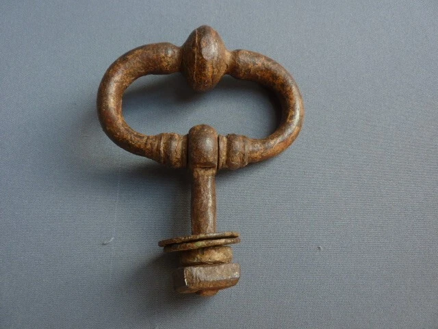 HEURTOIR DE PORTE ANCIEN XIXème FER FORGE KNOCKER DOOR - Photo 2/4
