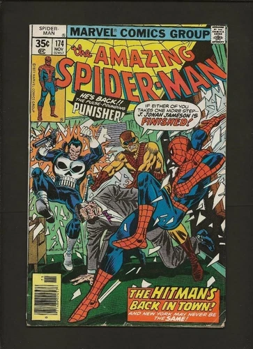 Amazing Spider-Man 174 FN- 5.5 High Definition Scans