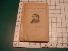 vintage original -- 1873 THE BEST OF ALL GOOD COMPANY blanchard jerrold DICKENS