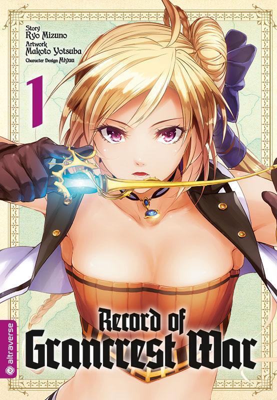 Record Of Grancrest War 01 Ryo Mizuno (u. A.) Taschenbuch 160 S.