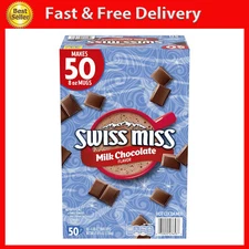 Swiss Miss Milk Chocolate Flavor Hot Cocoa Mix, 1.38 oz. 50-Count