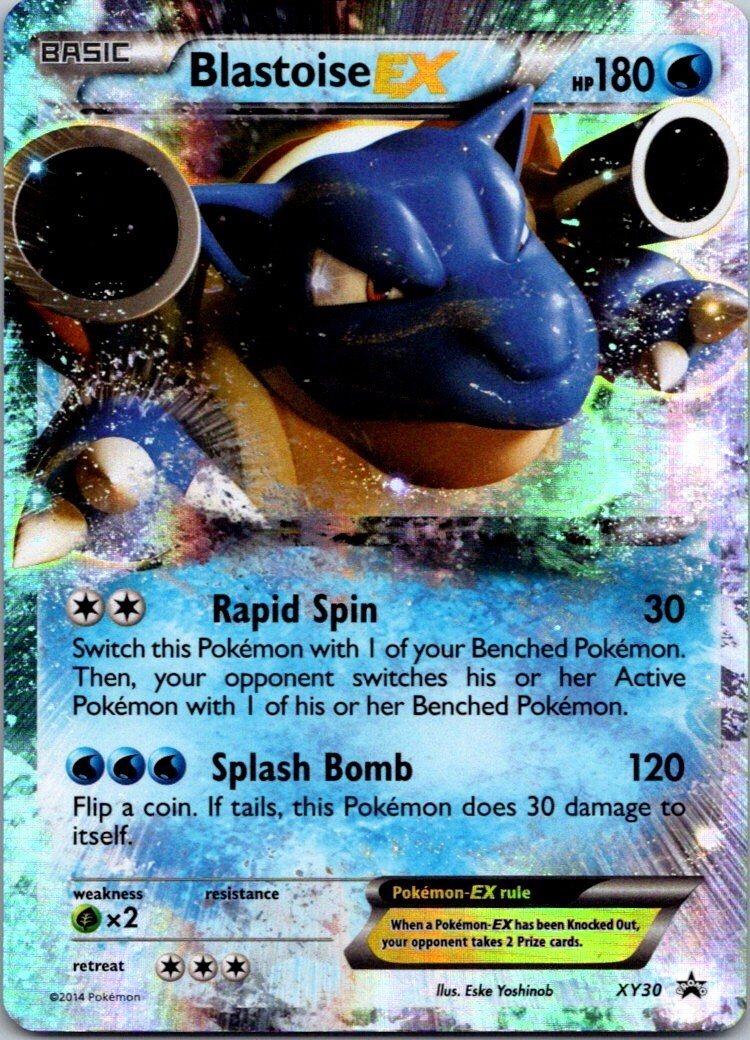 Pokemon Card - Blastoise EX XY Promos XY30 Promo