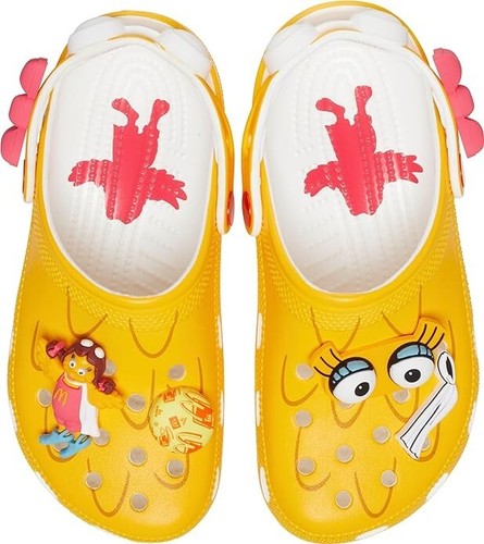 NEW Crocs Adult McDonalds Birdie Classic Clogs Shoes for Men and Women M12 - Picture 2 of 6