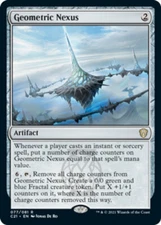 x1 Geometric Nexus R MTG Commander 2021 M/NM, English
