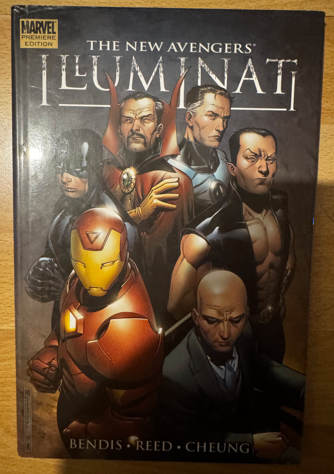 New Avengers Illumunati Hardback Hardcover Graphic Novel Bendis Reed Cheung