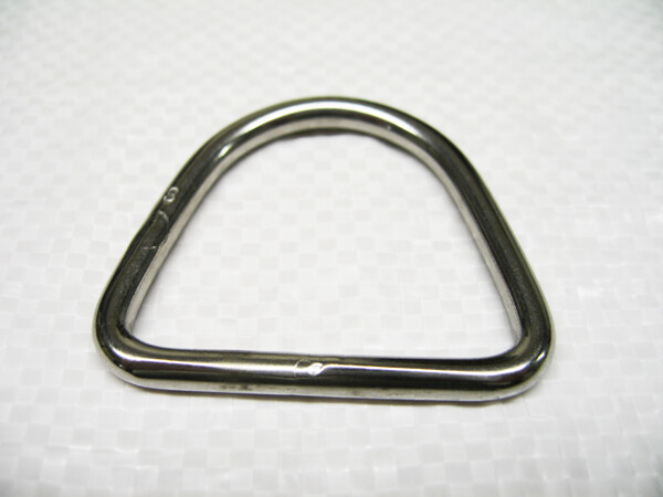 Stainless Steel D Ring 5MM x 20MM (Rigging Hardware Webbing Buckles)
