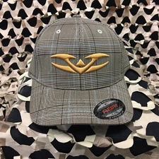NEW Valken Hollywood FlexFit Hat - Brown/Gold - S/M