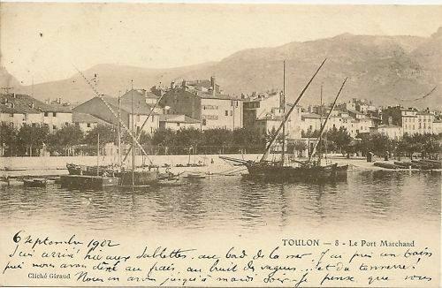 Vintage Panorama D'Hyères, France - Tirage Albuminé 12x16 Cm (vers 1880) - Collection Photo Ancienne