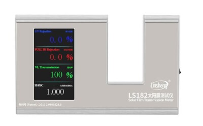 Solar Film Transmission Meter SHGC Window Energy Tint Tester for Glass UV IR VlT