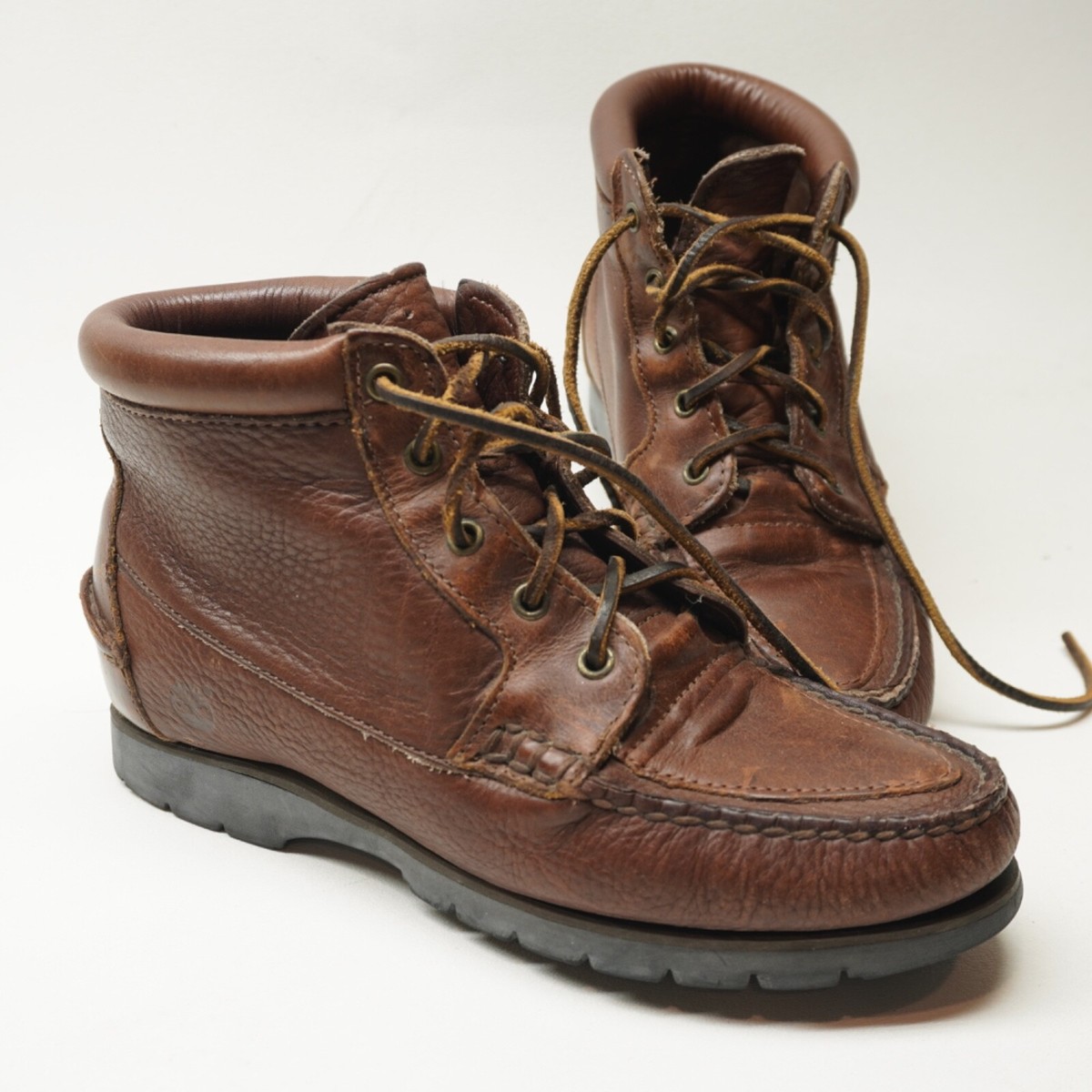 Timberland Ankle Chukka Boots Brown Leather Womens 7 M 57331