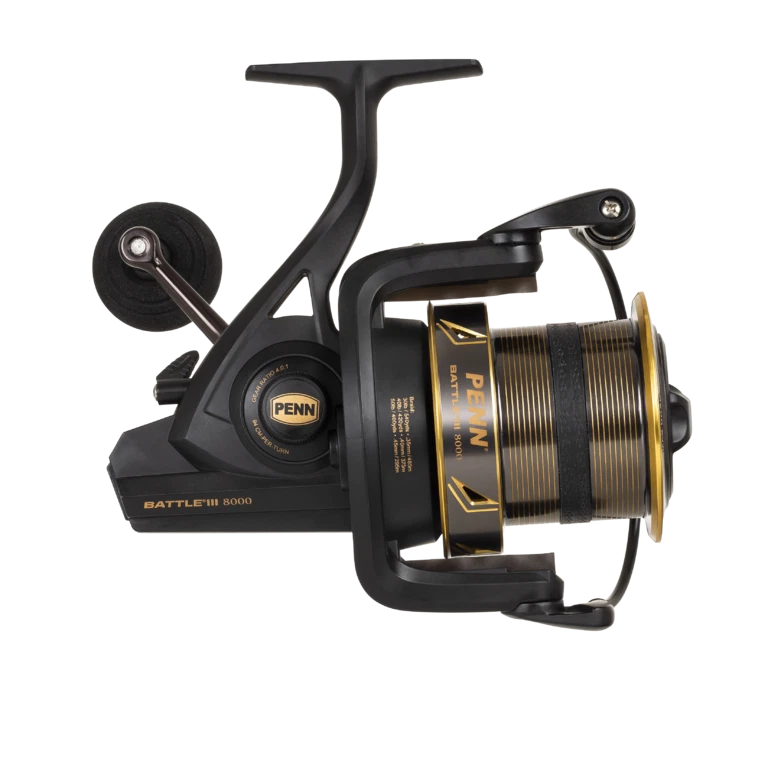 PENN - BATTLE III Longcast Stationärrolle Weitwurfrolle Karpfenrolle Spinnrolle - Bild 3 von 4
