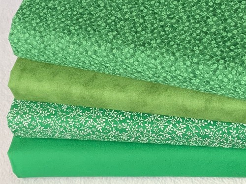 100% cotton fabric Fat Quarter Bundle basics blenders quilting patchwork 1 F - Picture 187 of 245
