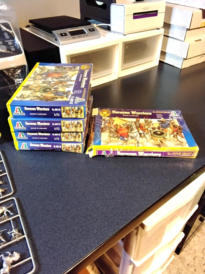 Historics Guerreros Moros Sarracenos 1:72 XI Siglo XI Cruzada Italeri Sarazins 6010 Foto 3 de 4