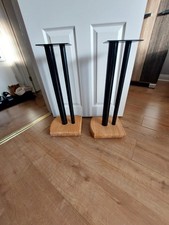 Atacama Moseco 6 Speaker Stands Natural Bamboo